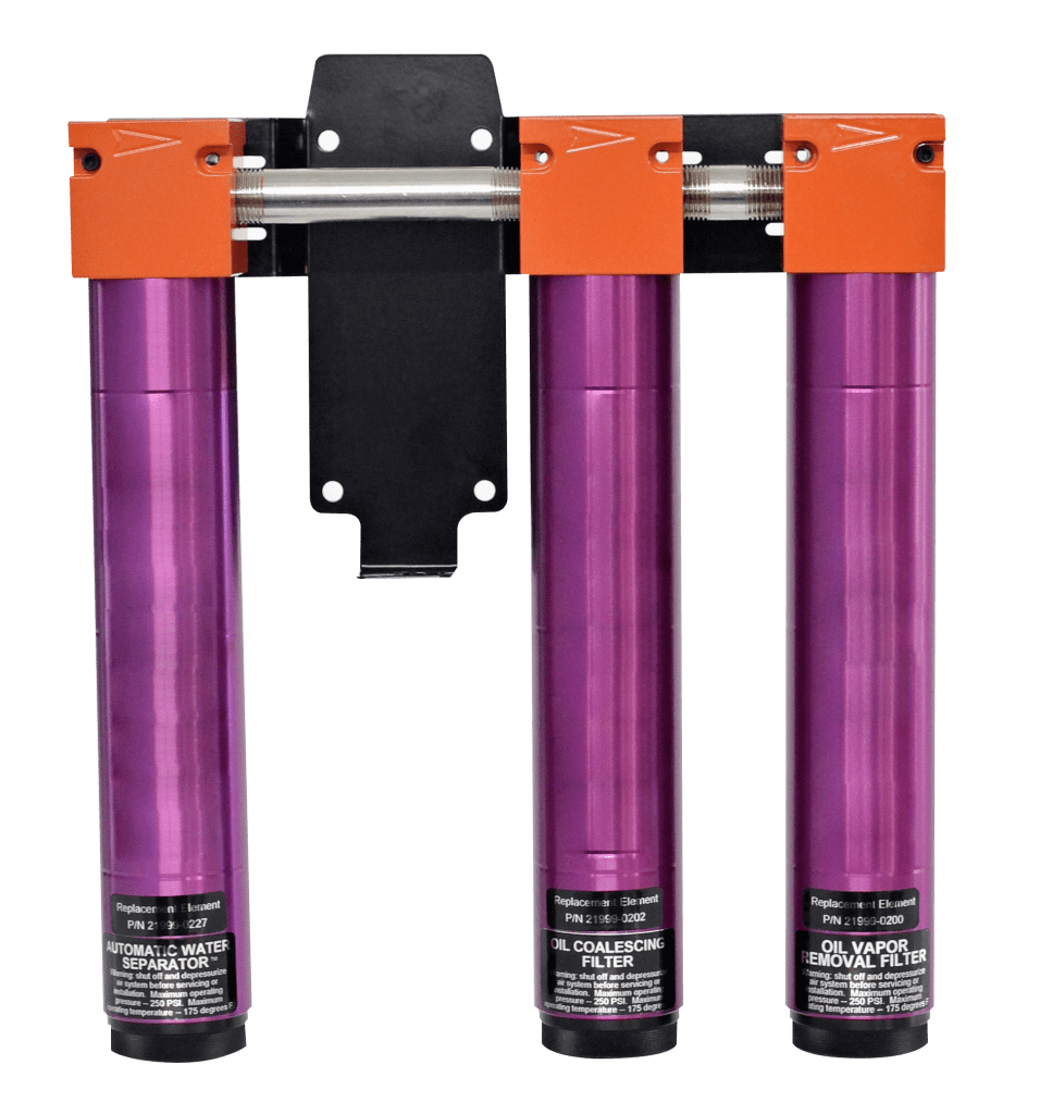 Compressed air filtration