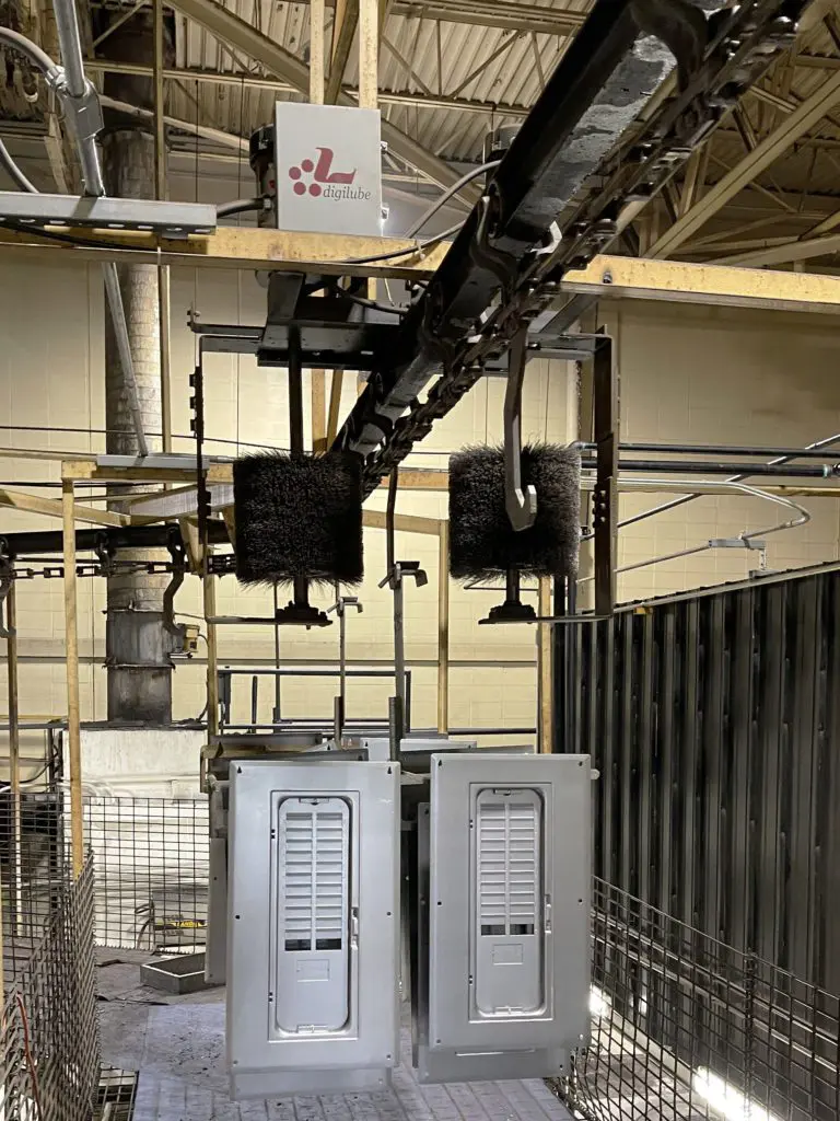 Power Chain and Rail Brush Cleaner