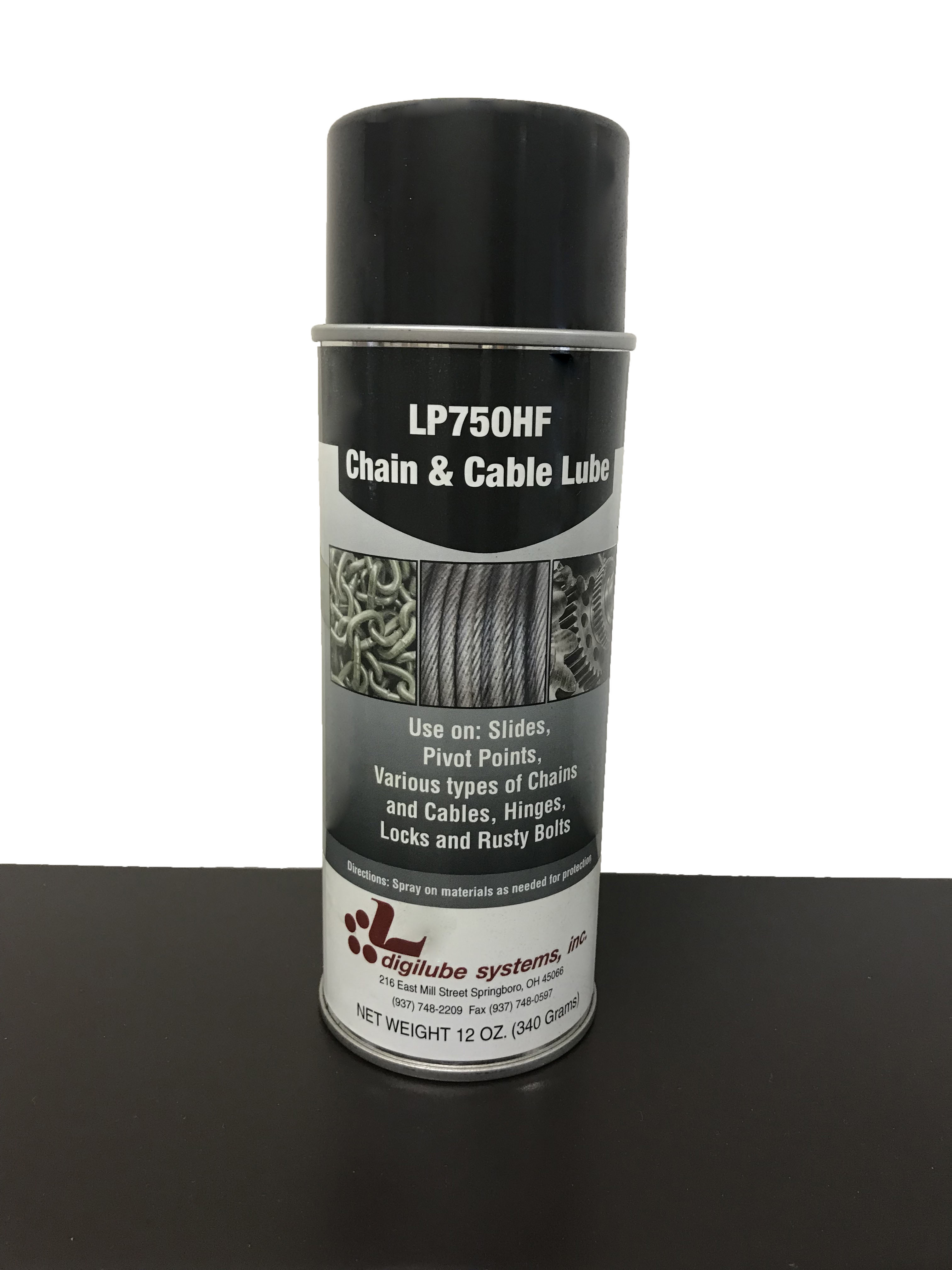 LP750HF Spray Lubricant chain & cable lubricant spray
