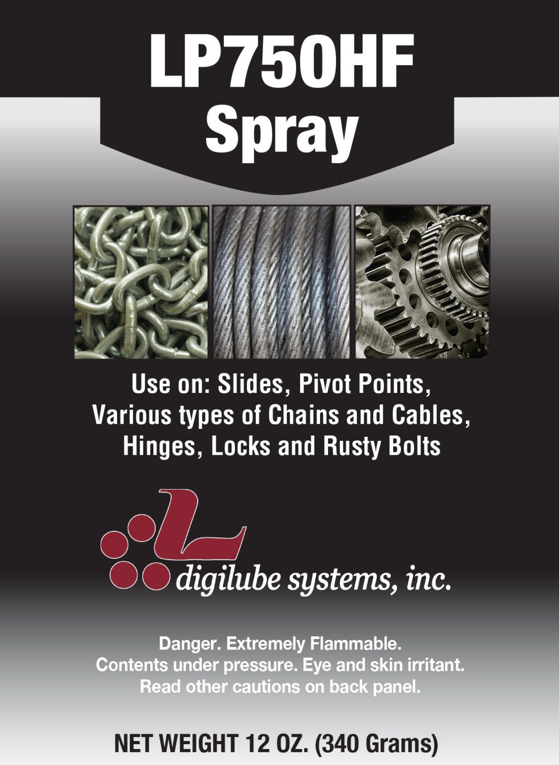 Industrial Chain Lubricant Spray Digilube Systems