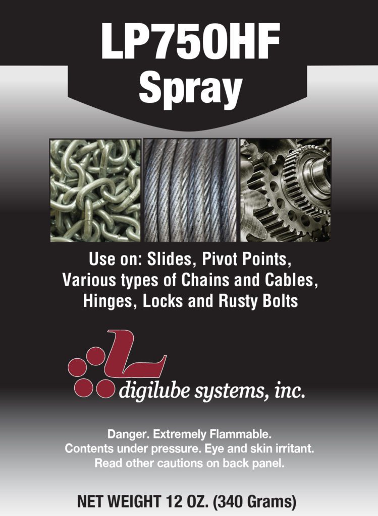 industrial chain lube spray